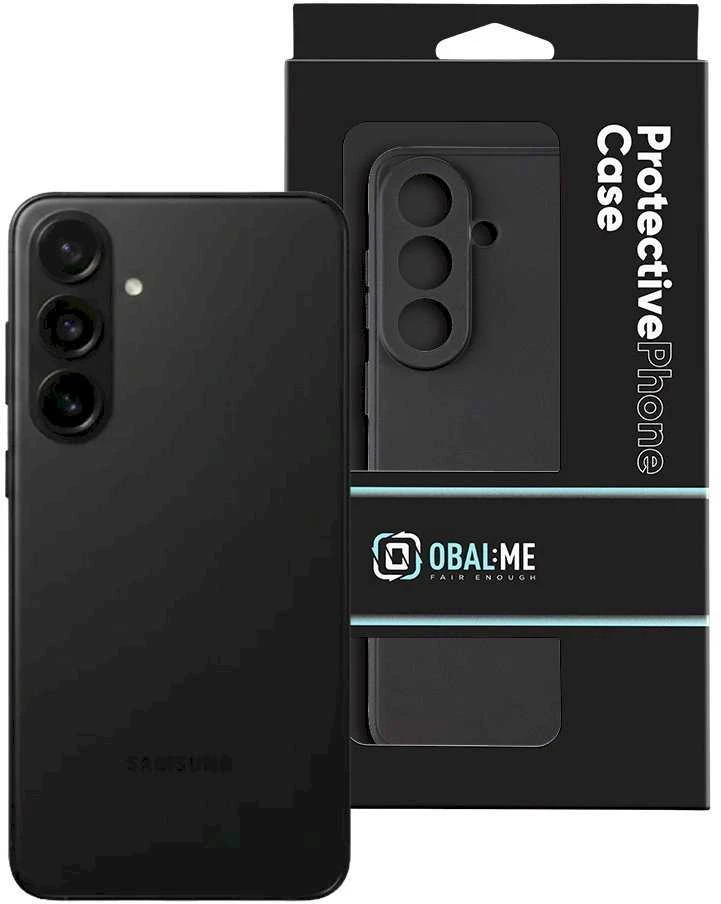 OBAL:ME Matte TPU dėklas skirtas Samsung Galaxy S26+ juodos spalvos