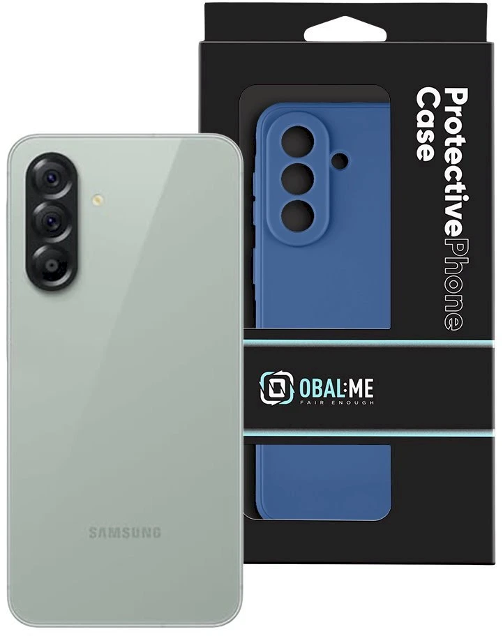OBAL:ME Matte TPU dėklas skirtas Samsung Galaxy A57 5G mėlynos spalvos