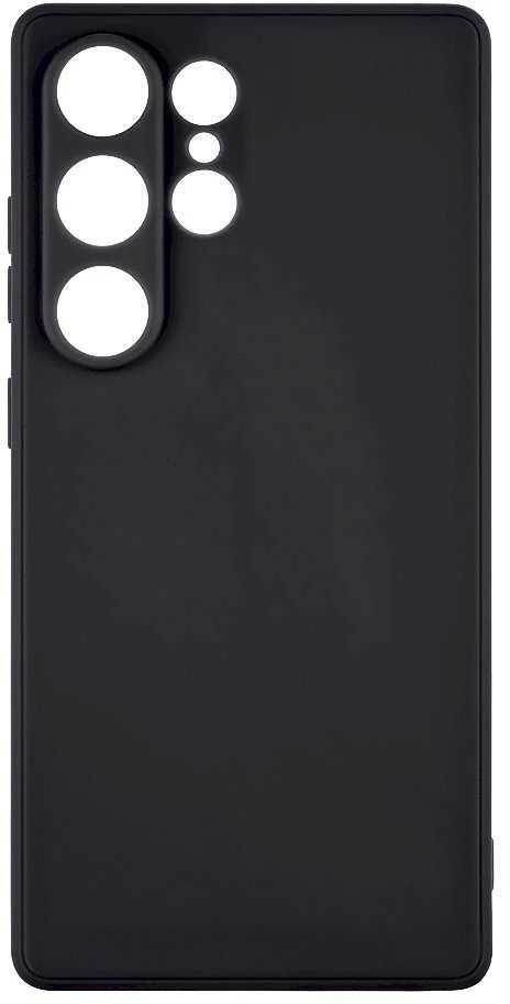 OBAL:ME Matte TPU dėklas skirtas Samsung Galaxy S25 Ultra juodos spalvos