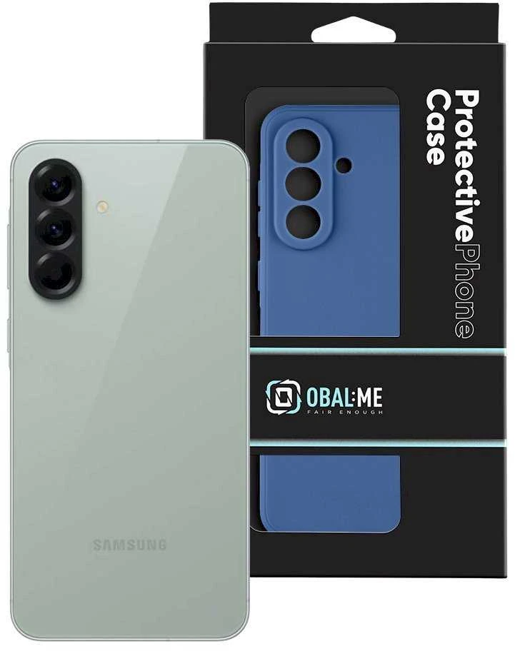 OBAL:ME Matte TPU Cover for Samsung Galaxy A56 5G Dark dėklas telefonui mėlynos spalvos