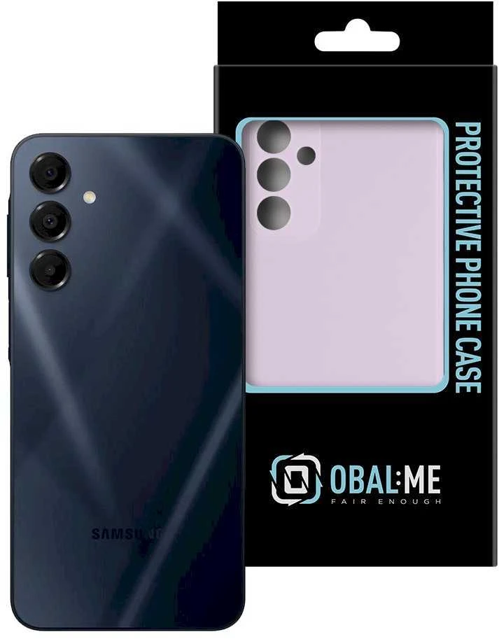 OBAL:ME Matte TPU dėklas skirtas Samsung Galaxy A16 4G/5G violetinės spalvos