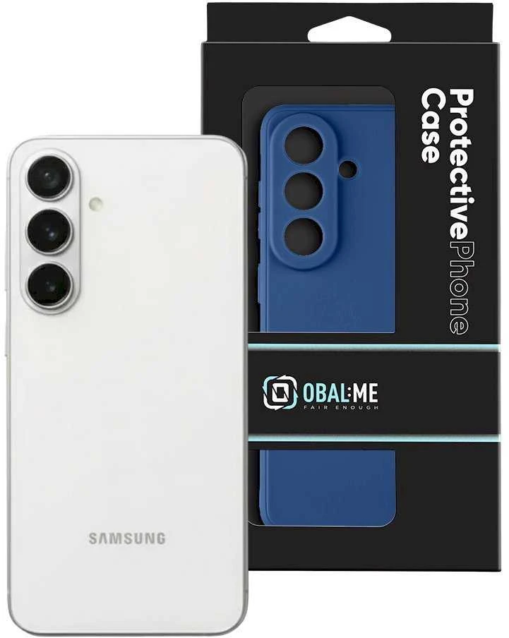 OBAL:ME Matte TPU dėklas skirtas Samsung Galaxy S26 mėlynos spalvos