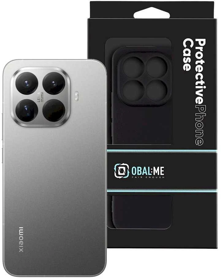 OBAL:ME Matte TPU dėklas skirtas Xiaomi 15T Pro juodos spalvos