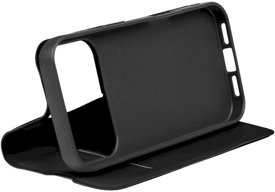 OBAL:ME SmoothTouch dėklas skirtas Apple iPhone 17 Pro juodos spalvos