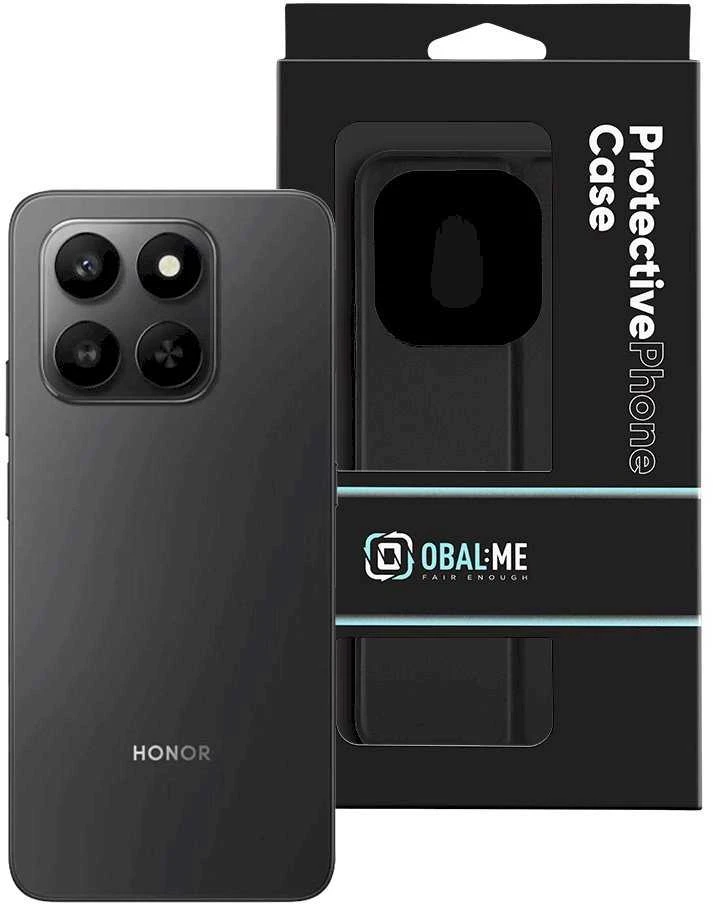 OBAL:ME SmoothTouch dėklas skirtas Honor 400 Smart 5G/X7d juodos spalvos
