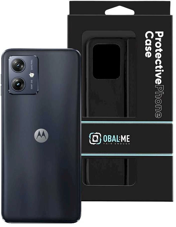 OBAL:ME SmoothTouch dėklas skirtas Motorola G54 5G/Power Edition juodos spalvos