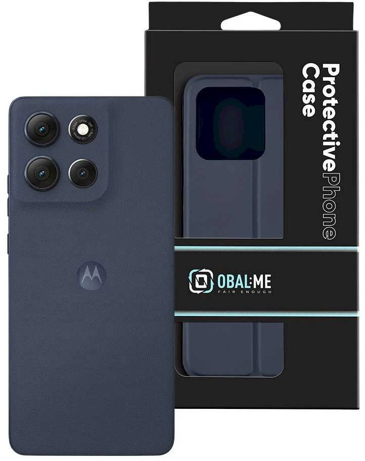 OBAL:ME SmoothTouch dėklas skirtas Motorola G86/G86 Power tamsiai mėlynos spalvos