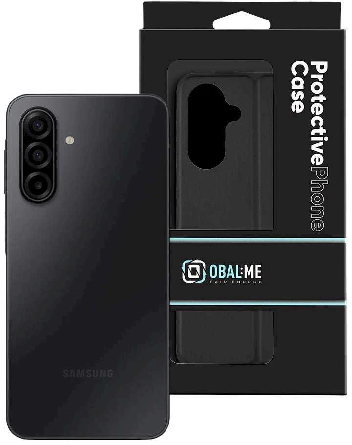 OBAL:ME SmoothTouch dėklas skirtas Samsung Galaxy A17 4G/5G juodos spalvos