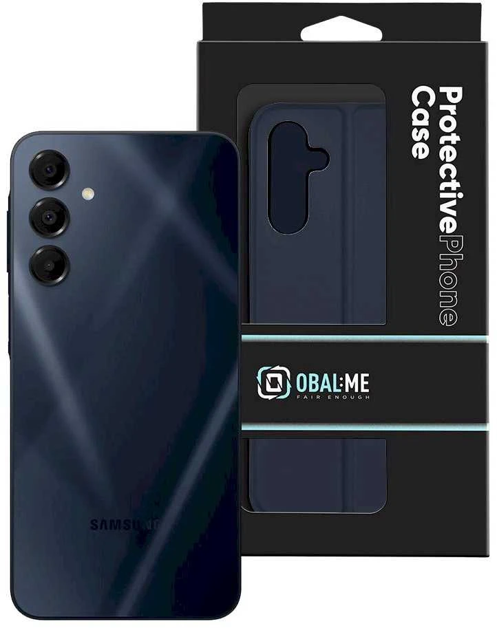 OBAL:ME SmoothTouch Samsung Galaxy A16 4G/5G Dark dėklas telefonui mėlynos spalvos