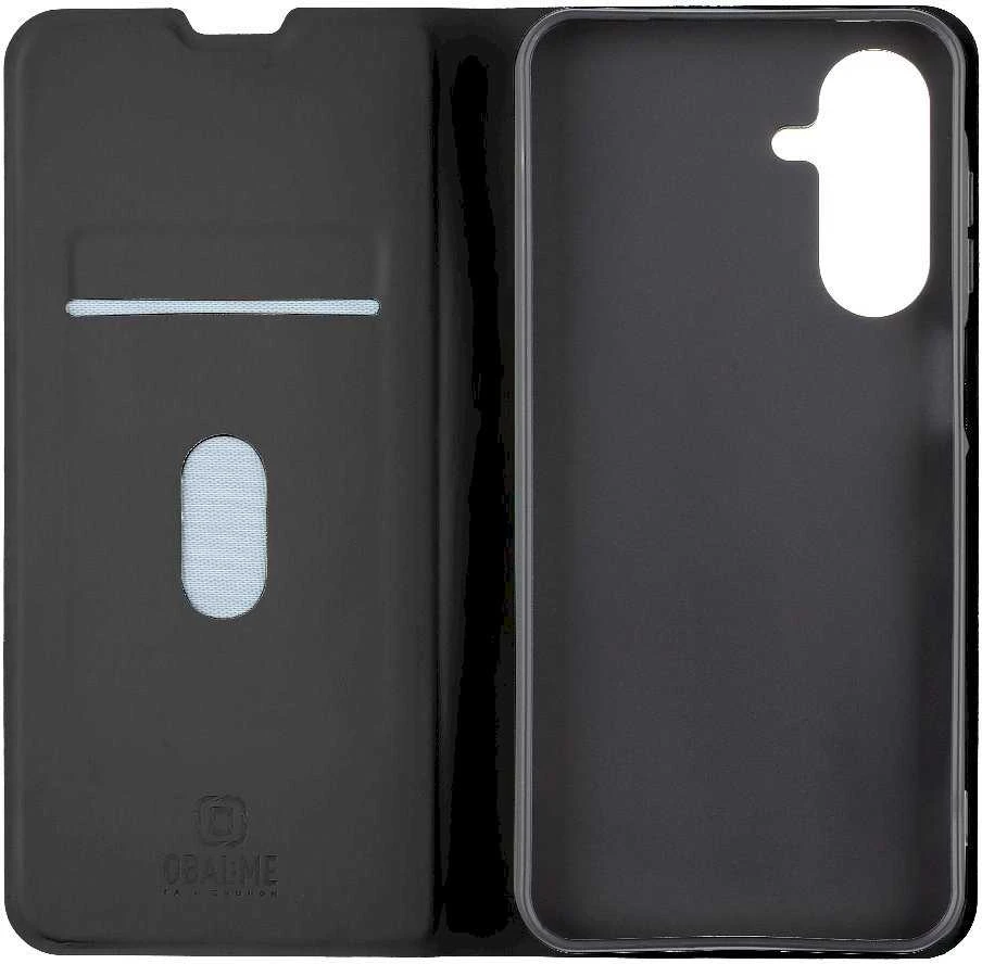 OBAL:ME SmoothTouch dėklas telefonui Samsung Galaxy A26 5G juodos spalvos