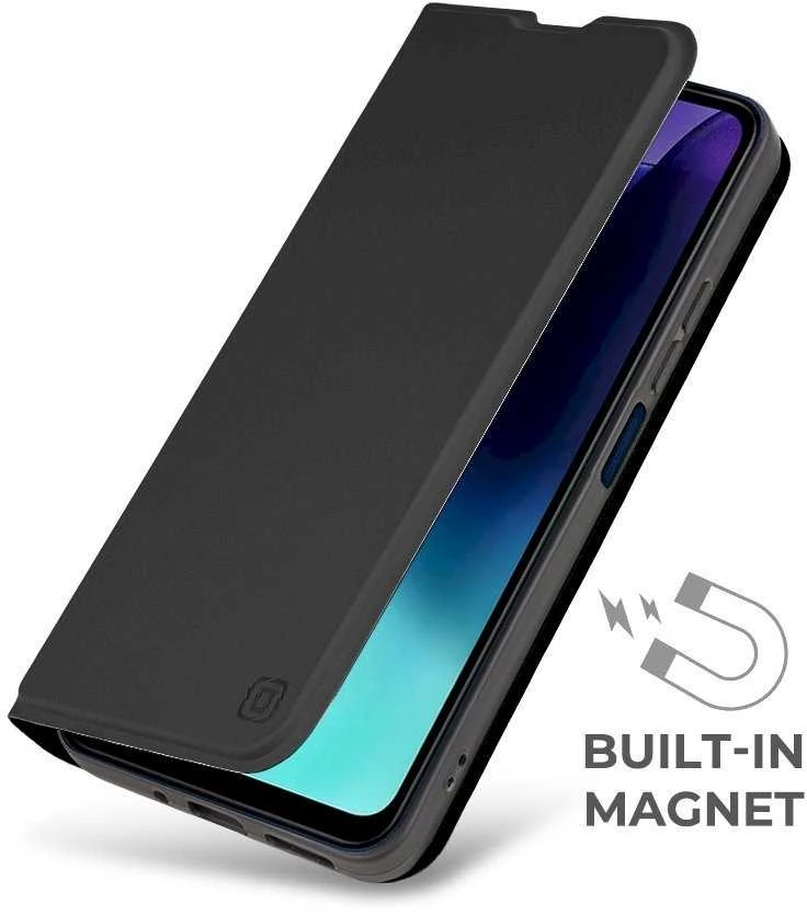 OBAL:ME SmoothTouch dėklas skirtas Samsung Galaxy A17 4G/5G juodos spalvos