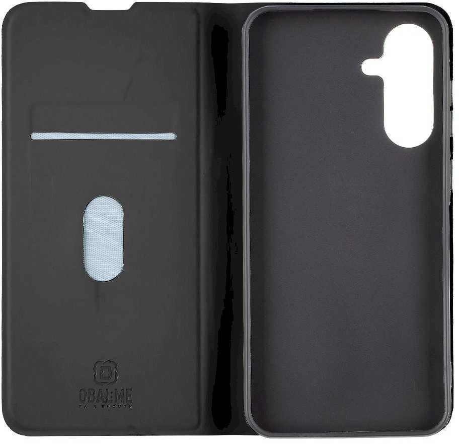 OBAL:ME SmoothTouch dėklas telefonui Samsung Galaxy A56 5G juodos spalvos