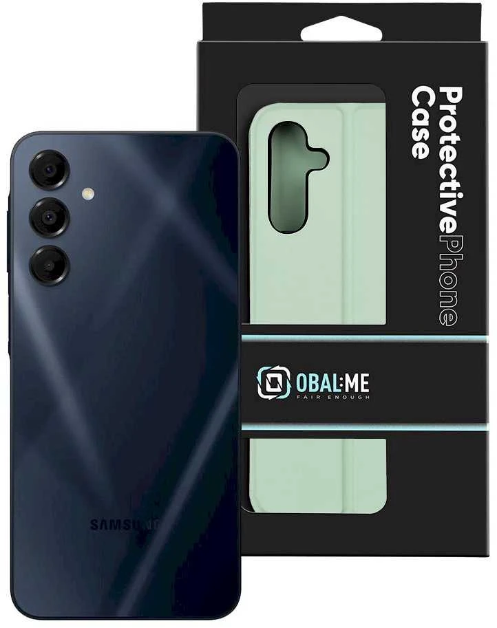 OBAL:ME SmoothTouch Samsung Galaxy A16 4G/5G mėtų spalvos telefono dėklas, žalios spalvos