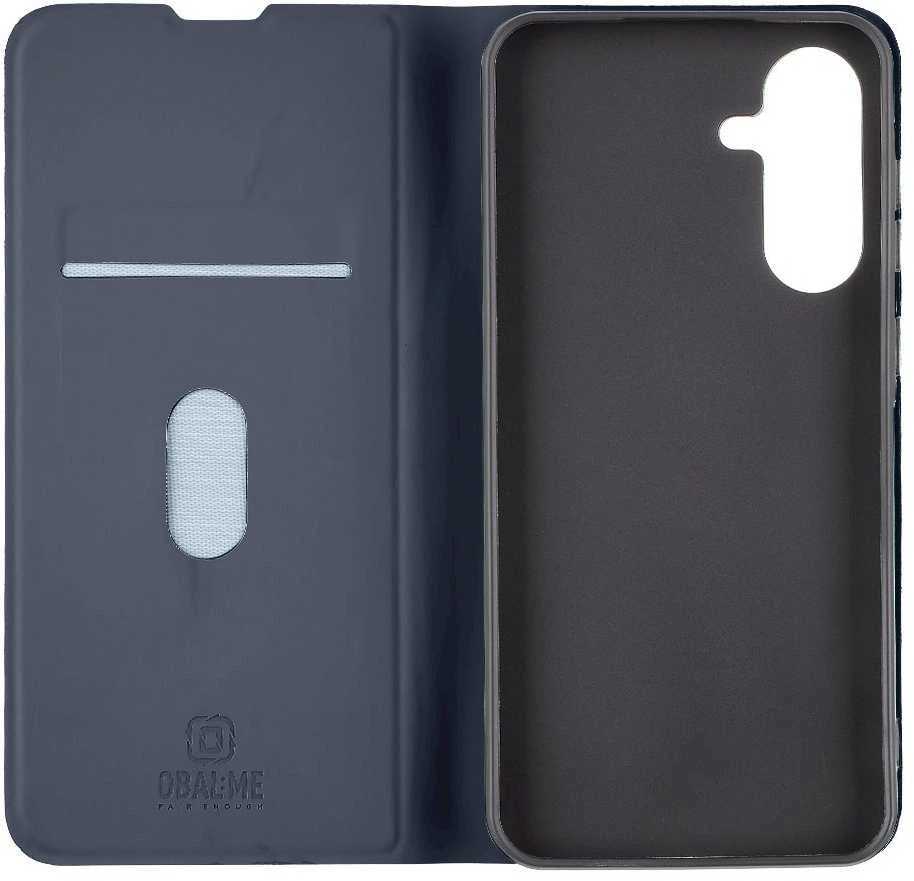 OBAL:ME SmoothTouch dėklas telefonui Samsung Galaxy A56 5G Dark dėklas telefonui mėlynos spalvos