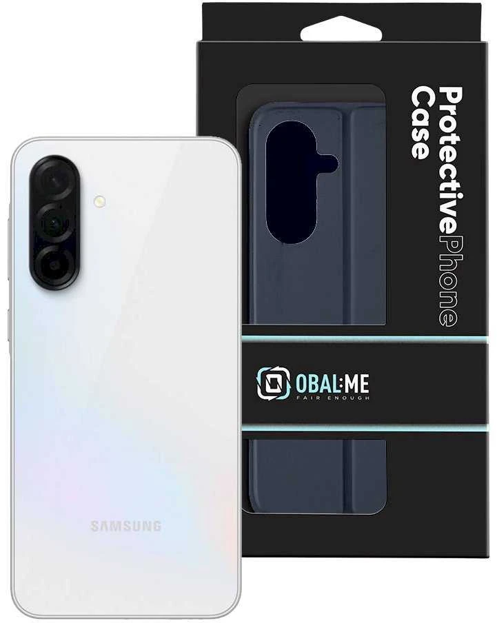 OBAL:ME SmoothTouch dėklas telefonui Samsung Galaxy A36 5G Dark dėklas telefonui mėlynos spalvos