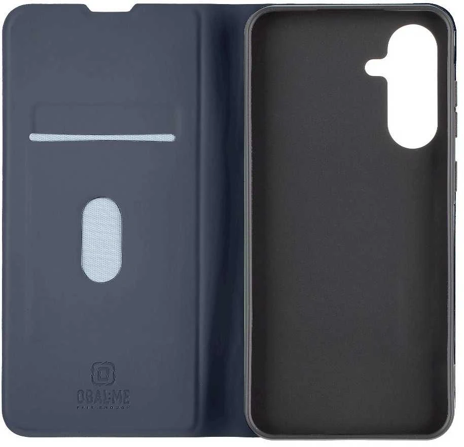 OBAL:ME SmoothTouch dėklas telefonui Samsung Galaxy A36 5G Dark dėklas telefonui mėlynos spalvos