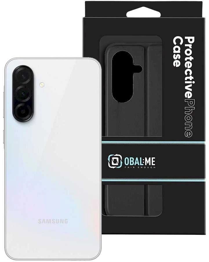 OBAL:ME SmoothTouch dėklas telefonui Samsung Galaxy A36 5G juodos spalvos