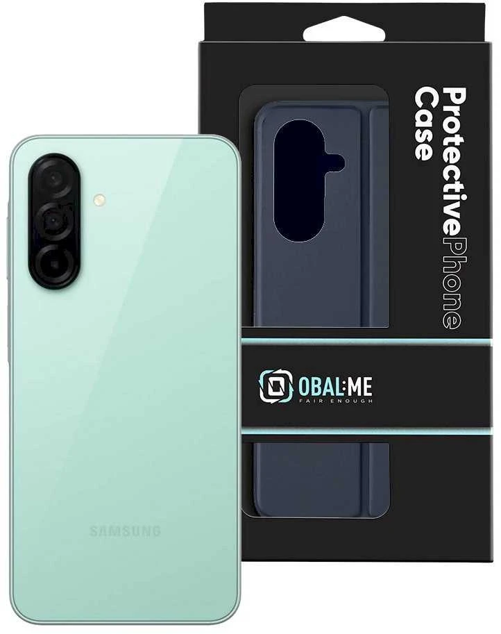 OBAL:ME SmoothTouch dėklas telefonui Samsung Galaxy A26 5G Dark dėklas telefonui mėlynos spalvos