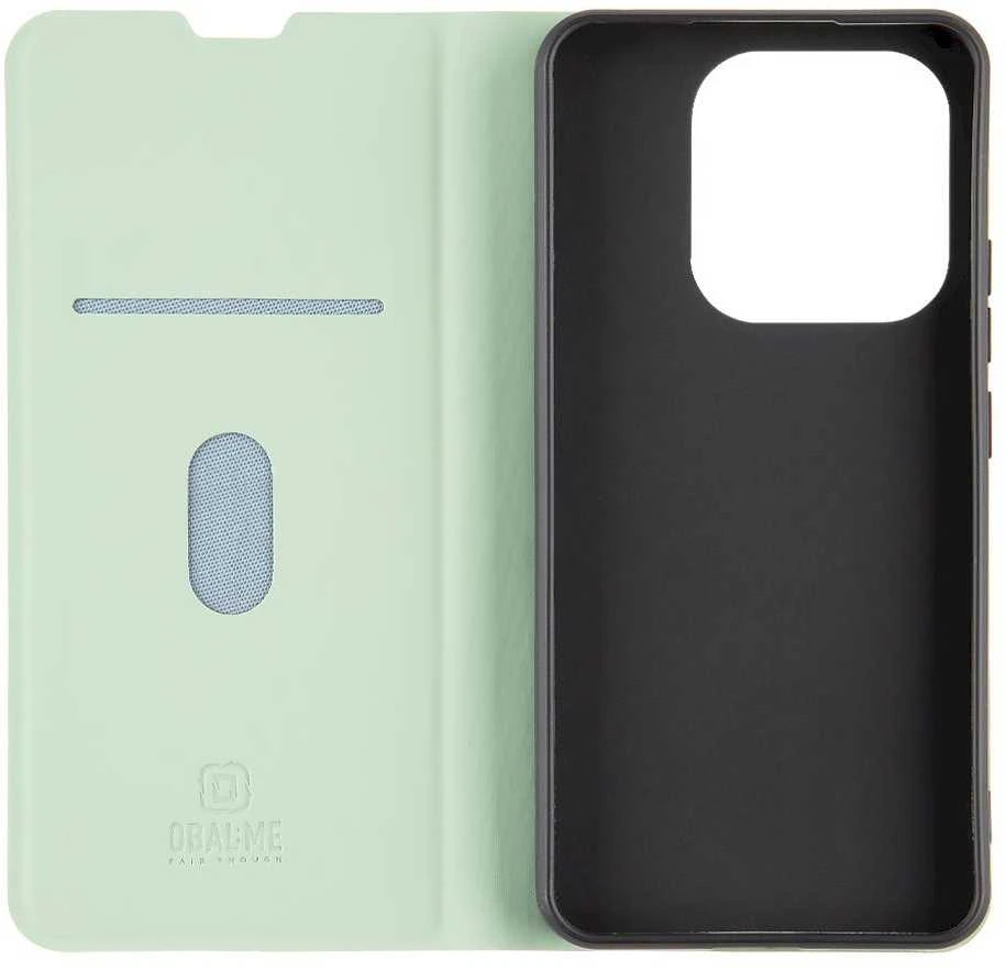 OBAL:ME SmoothTouch dėklas skirtas Xiaomi Redmi Note 14 4G Mint žalios spalvos