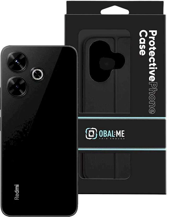 OBAL:ME SmoothTouch dėklas skirtas telefonui Xiaomi raudonos spalvosmi 13 4G/5G juodos spalvos