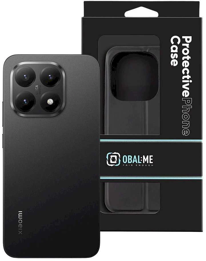 OBAL:ME SmoothTouch dėklas skirtas Xiaomi 15T juodos spalvos