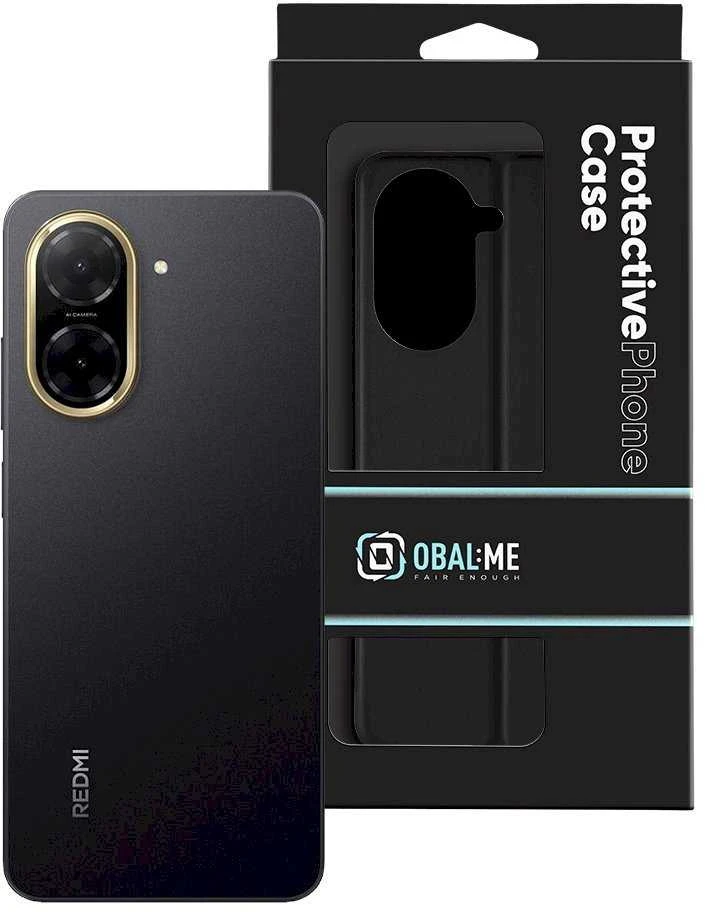 OBAL:ME SmoothTouch dėklas skirtas Xiaomi Redmi A5 juodos spalvos