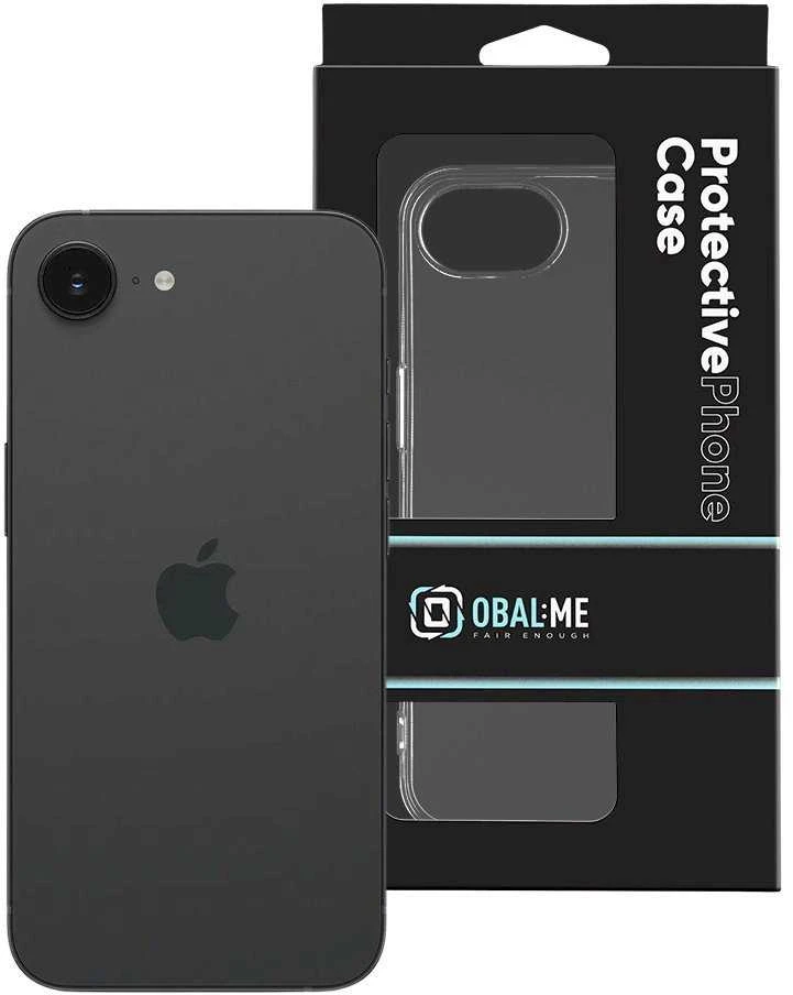 OBAL:ME TPU Cover for Apple iPhone 16e dėklas telefonui skaidrus
