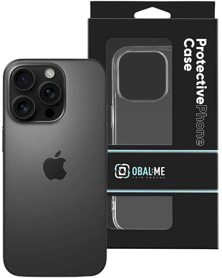 OBAL:ME TPU dėklas telefonui Apple iPhone 16 Pro skaidrus