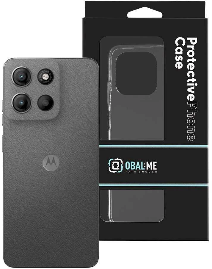 OBAL:ME TPU Cover for Motorola G15 dėklas telefonui skaidrus