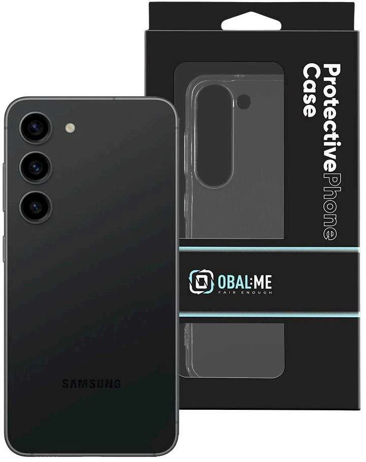 OBAL:ME TPU dėklas telefonui Samsung Galaxy S23 skaidrus