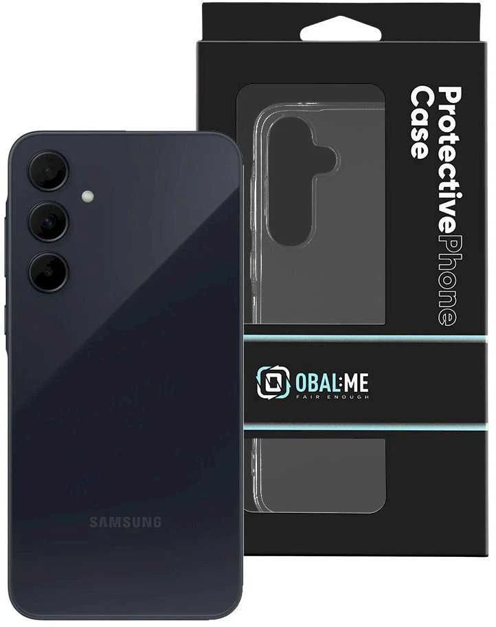 OBAL:ME TPU dėklas telefonui Samsung Galaxy A35 5G skaidrus