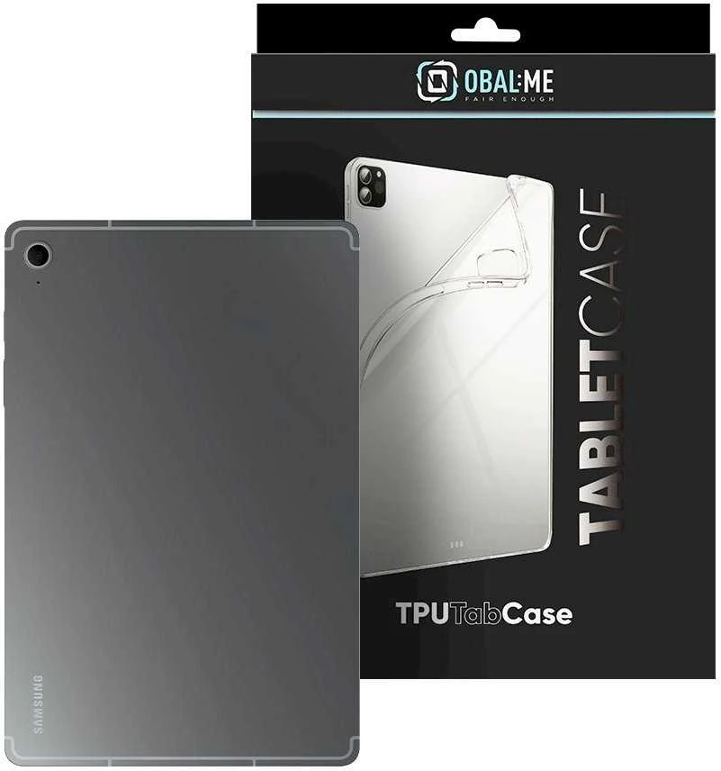 OBAL:ME TPU dėklas skirtas Samsung Galaxy Tab  S10 Lite/S9/S9 FE/S10 FE skaidrus