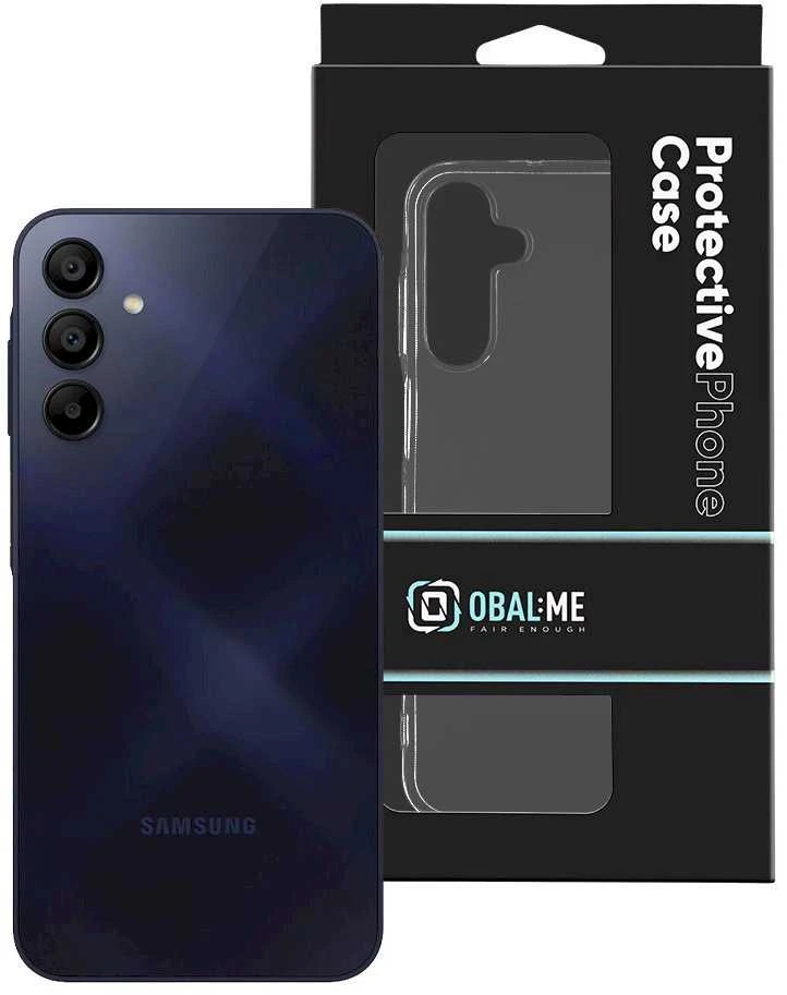 OBAL:ME TPU dėklas telefonui Samsung Galaxy A15 4G/5G skaidrus