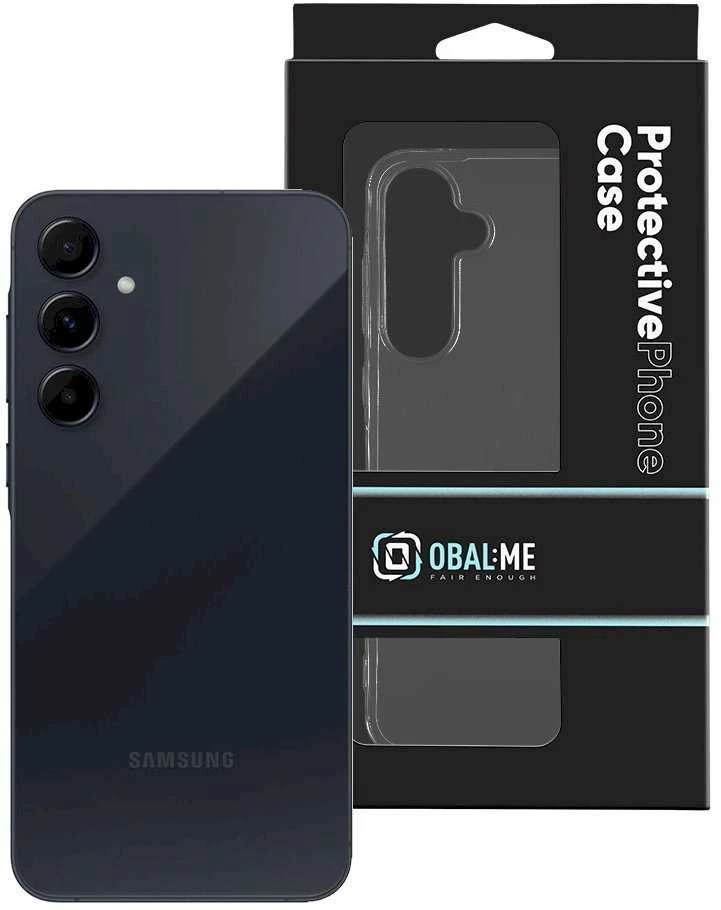OBAL:ME TPU dėklas telefonui Samsung Galaxy A55 5G skaidrus