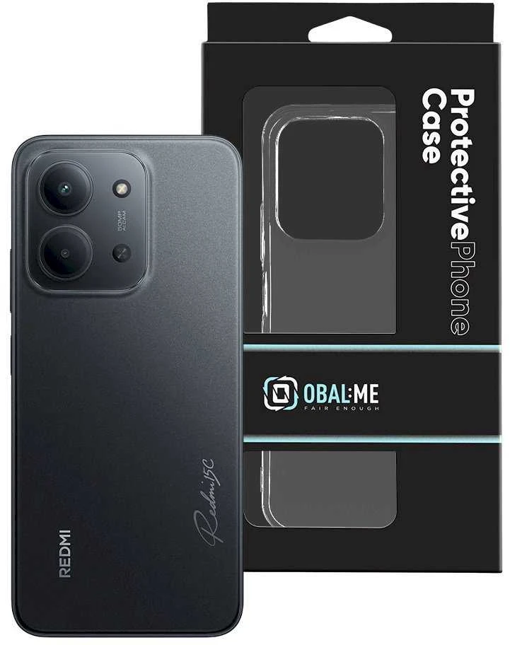 OBAL:ME TPU dėklas skirtas Xiaomi Redmi 15C 4G/5G skaidrus