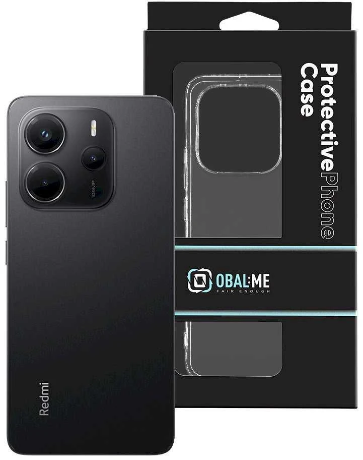 OBAL:ME TPU dėklas skirtas Xiaomi Redmi Note 14 4G skaidrus