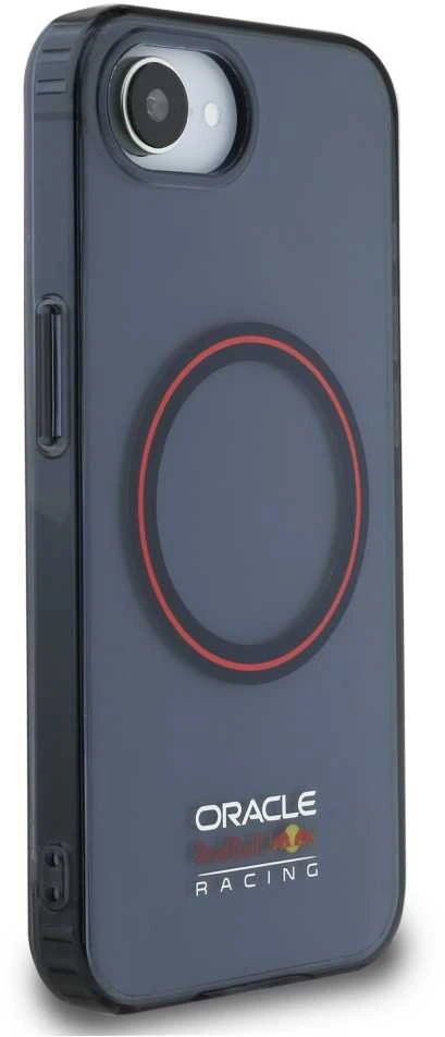 Red Bull Raudona Bull Raudona Bull PC/TPU Raudona Ring MagSafe dėklas skirtas Apple iPhone 16e mėlynos spalvos
