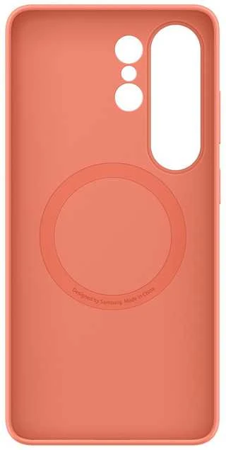 Samsung EF-ES948COE silikoninis magnetinis dėklas, skirtas Samsung Galaxy S26 Ultra / Coral Raudona