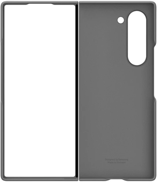 112803 EF-OF95PCJE „Samsung“ apsauginis dėklas (be „S Pen“), skirtas „Galaxy Z Fold 6“ pilkos spalvos