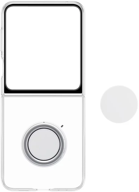 Skaidrus Samsung Galaxy Flip5 įtaiso dangtelis