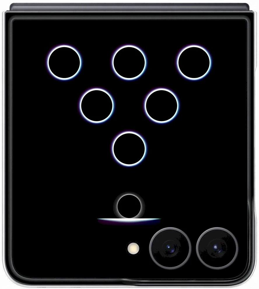 Dėklas FF776CJE Flipsuit Magnet Samsung Galaxy Flip 8, Gray