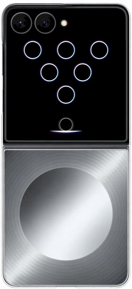 Dėklas FF776CJE Flipsuit Magnet Samsung Galaxy Flip 8, Gray
