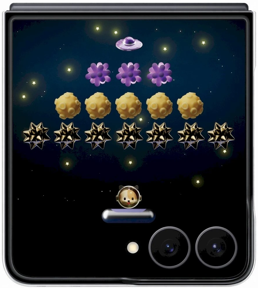 Dėklas FF776CBE Flipsuit Magnet Samsung Galaxy Flip 8, Juodas