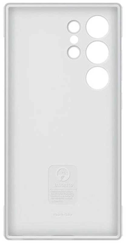 Dėklas „Samsung Galaxy S24 Ultra Shield“ dangtelis šviesiai pilkas