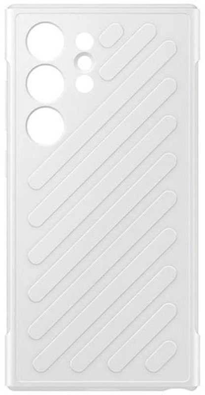 Dėklas „Samsung Galaxy S24 Ultra Shield“ dangtelis šviesiai pilkas