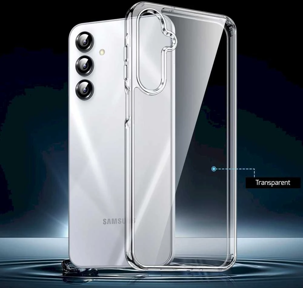 SWISSTEN skaidrus želė dėklas, skirtas „Samsung Galaxy S26 5G“, permatomas