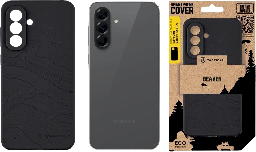 Tactical Beaver dėklas skirtas Samsung Galaxy A56 Asphalt