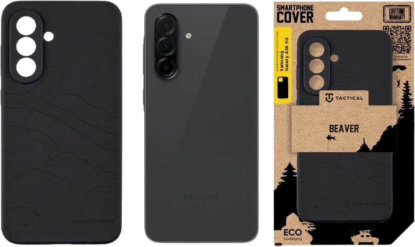 Tactical Beaver dėklas skirtas Samsung Galaxy A36 Asphalt