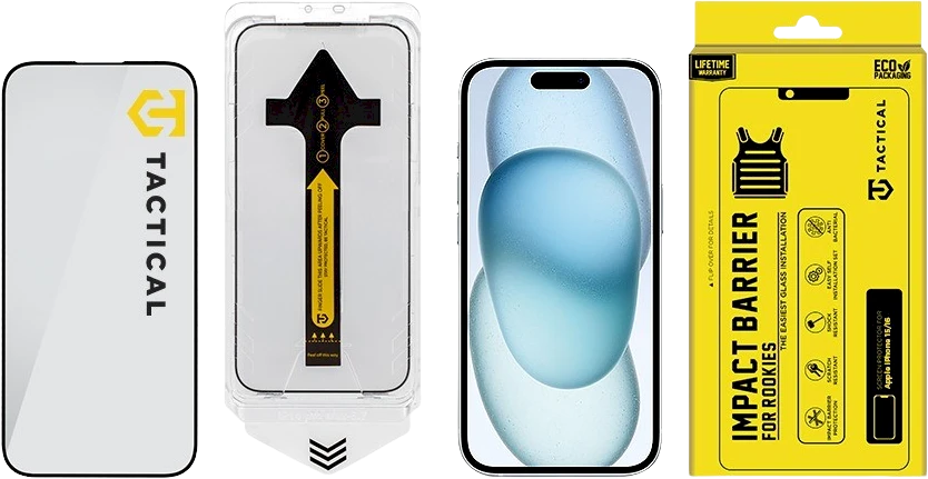 Tactical Impact Barrier skirta naujokams Apple iPhone 15/16