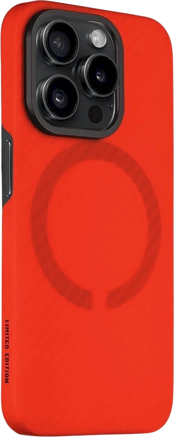 Tactical MagForce Aramid Bloody Mary Limited Edition skirtas Apple iPhone 15 Pro dėklas telefonui